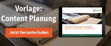 Content Planungsvorlage